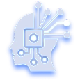 AI & Machine Learning Glow Icon